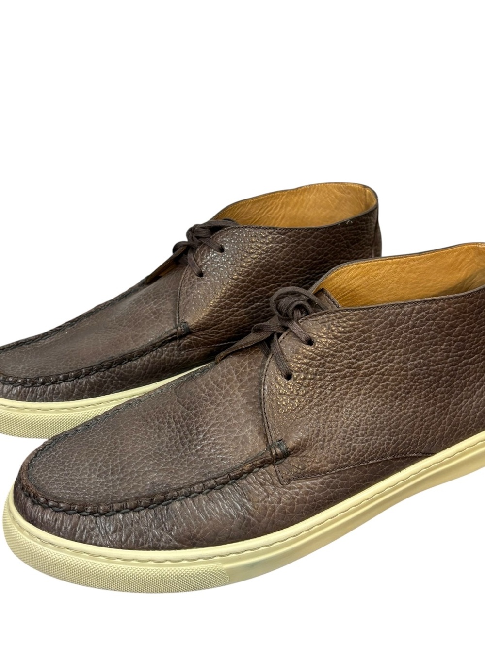 Peter Millar Chukka Boots Brown Leather Men’s Size 13 M